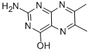 结构式 CAS# 611-55-2, 2-氨基-6,7-二甲基-4-羟基蝶啶
