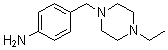 structure of CAS# 611225-86-6, 4-[(4-Ethyl-1-Piperazinyl)Methyl]-Benzenamine