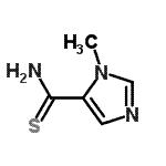 CAS 登录号：611238-93-8， 1-甲基-1H-咪唑-5-硫代甲酰胺