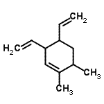 CAS#: 61142-14-1， 1,6-Dimethyl-3,4-Divinylcyclohexene