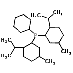 CAS#: 61142-16-3， Cyclohexyl[Bis(2-Isopropyl-5-Methylcyclohexyl)]Phosphine