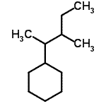 CAS 登录号：61142-37-8， (3-甲基-2-戊烷基)环己烷