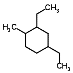 CAS#: 61142-70-9， 2,4-Diethyl-1-Methylcyclohexane