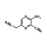 CAS#: 61267-56-9， 3-Amino-6-(Cyanomethyl)-2-Pyrazinecarbonitrile