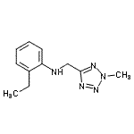 CAS#: 613289-21-7， 2-Ethyl-N-[(2-methyl-2H-tetrazol-5-yl)methyl]aniline