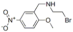 CAS 登录号：61361-58-8， N-(2-溴乙基)-2-甲氧基-5-硝基苄基胺