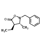 CAS#: 613672-52-9， (3R,4R)-2-Benzyl-4-ethyl-3-methyl-1,2-oxazolidin-5-one