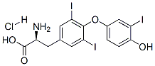 CAS#: 6138-47-2， O-(4-Hydroxy-3-Iodophenyl)-3,5-Diiodo-L-Tyrosine Hydrochloride