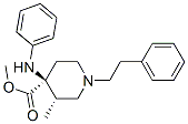 CAS#: 61380-35-6， Methyl cis-(+)-3-Methyl-1-Phenethyl-4-(Phenylamino)Piperidine-4-Carboxylate