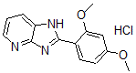 CAS#: 61393-38-2， 2-(2,4-Dimethoxyphenyl)-1H-Imidazo[4,5-b]pyridine hydrochloride