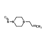 CAS#: 61429-03-6， 1-Allyl-4-Nitrosopiperazine