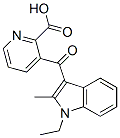 CAS#: 61433-54-3， 3-[(1-Ethyl-2-Methyl-1H-Indol-3-Yl)Carbonyl]-2-Pyridinecarboxylic Acid