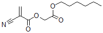 CAS#: 61434-04-6， Carbohexoxymethyl 2-Cyanoacrylate