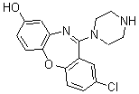 CAS#: 61443-78-5， 2-Chloro-11-(1-Piperazinyl)-Dibenz[b,f][1,4]Oxazepin-8-Ol