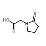 CAS#: 61516-72-1， (2-Thioxo-1-Pyrrolidinyl)Acetic Acid
