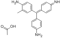 CAS#: 6155-92-6， Bis(4-Aminophenyl)(4-Amino-m-Tolyl)Methanol Acetate