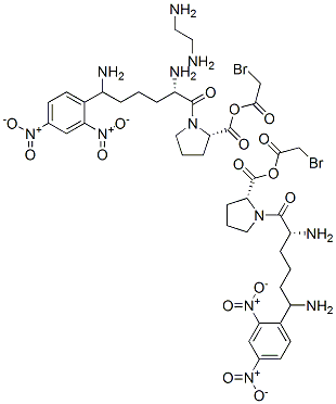 CAS#: 61556-53-4， Bis(alpha-Bromoacetyl-epsilon-2,4-Dinitrophenyllysylproline)Ethylenediamine