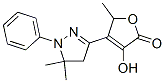 CAS#: 61566-84-5， 4-(4,5-Dihydro-5,5-Dimethyl-1-Phenyl-1H-Pyrazol-3-Yl)-3-Hydroxy-5-Methyl-2(5H)-Furanone