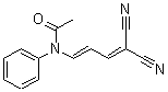 CAS#: 61600-13-3， N-(4,4-Dicyano-1,3-Butadienyl)-N-Phenyl-Acetamide