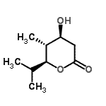 CAS#: 616207-71-7， (4S,5R,6S)-4-Hydroxy-6-isopropyl-5-methyltetrahydro-2H-pyran-2-one
