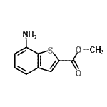 CAS#: 616238-78-9， Methyl 7-amino-1-benzothiophene-2-carboxylate