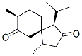 CAS#: 6168-64-5， [1R-(1alpha, 4beta, 5beta, 8S*)]-1-Isopropyl-4,8-Dimethylspiro[4.5]Decane-2,7-Dione