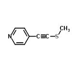 CAS#: 616898-46-5， 4-[(Methylsulfanyl)ethynyl]pyridine