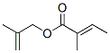 CAS 登录号：61692-82-8， 2-甲基烯丙基 2-甲基巴豆酸酯