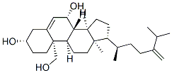 CAS#: 61737-96-0， (3S,7R,8R,9R,10S,13R,14R,17R)-10-(Hydroxymethyl)-13-Methyl-17-[(2R)-6- Methyl-5-Methylidene-Heptan-2-Yl]-2,3,4,7,8,9,11,12,14,15,16,17-Dodecahydro-1H-Cyclopenta[a]Phenanthrene-3,7-Diol