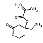 CAS#: 617711-92-9， 4-Ethyl-2-oxotetrahydro-2H-pyran-4-yl methacrylate