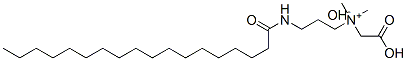 CAS 登录号：6179-44-8， (羧甲基)二甲基-3-[(1-氧代十八烷基)氨基]丙基铵氢氧化物
