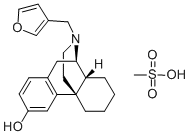 CAS#: 61799-82-4， 17-(3-Furanylmethyl)morphinan-3-ol methanesulfonate