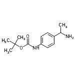CAS#: 618445-80-0， tert-butyl N-[4-(1-aminoethyl)phenyl]carbamate