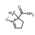 CAS#: 61856-98-2， 2-Methyl-3,4-Dihydro-2H-Pyrrole-2-Carboxamide 1-Oxide