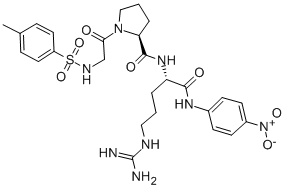 CAS#: 61876-61-7， N-((4-Methylphenyl)sulfonyl)glycyl-L-prolyl-N-(4-nitrophenyl)-L-Argininamide