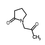 CAS 登录号：61892-90-8， 1-丙酮基吡咯烷-2-酮
