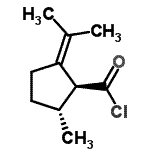 CAS#: 61900-01-4， (1S,5R)-2-Isopropylidene-5-Methylcyclopentanecarbonyl Chloride