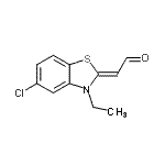 CAS#: 61923-31-7， (2Z)-(5-Chloro-3-Ethyl-1,3-Benzothiazol-2(3H)-Ylidene)Acetaldehyde