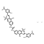 CAS#: 61968-53-4， Disodium 7,7'-(Carbonyldiimino)Bis{4-Hydroxy-3-[(2-Hydroxy-5-Nitrophenyl)Diazenyl]-2-Naphthalenesulfonate}