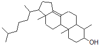 CAS#: 62014-96-4， 4alpha-Methyl-5alpha-Cholest-8(14)-En-3beta-Ol