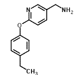 CAS#: 620608-68-6， 1-[6-(4-Ethylphenoxy)-3-pyridinyl]methanamine