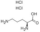structure of CAS# 6211-16-1, L-Ornithine Dihydrochloride;(2S)-2,5-Diaminovaleric Acid Dihydrochloride;(S)-2,5-Diaminopentanoic Acid Dihydrochloride;75440_Fluka