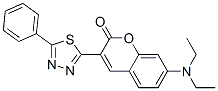 CAS#: 62143-26-4， 7-(Diethylamino)-3-(5-Phenyl-1,3,4-Thiadiazol-2-Yl)-2-Benzopyrone