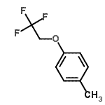 CAS#: 62158-89-8， 1-Methyl-4-(2,2,2-Trifluoroethoxy)Benzene