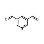 CAS#: 6221-04-1， 3,5-Pyridinedicarbaldehyde