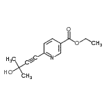 CAS#: 622374-63-4， Ethyl 6-(3-hydroxy-3-methyl-1-butyn-1-yl)nicotinate