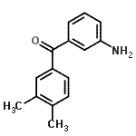 CAS#: 62261-58-9， (3-Aminophenyl)(3,4-Dimethylphenyl)Methanone