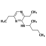 CAS#: 622835-19-2， 3,6-Diethyl-N-(2-pentanyl)-2-pyrazinamine