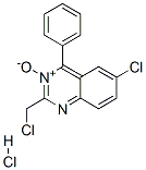 CAS#: 62299-17-6， 6-Chloro-2-Chloromethyl-4-Phenylquinazoline 3-Oxide Hydrochloride