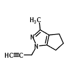 CAS#: 623571-92-6， 3-Methyl-1-(2-propyn-1-yl)-1,4,5,6-tetrahydrocyclopenta[c]pyrazole